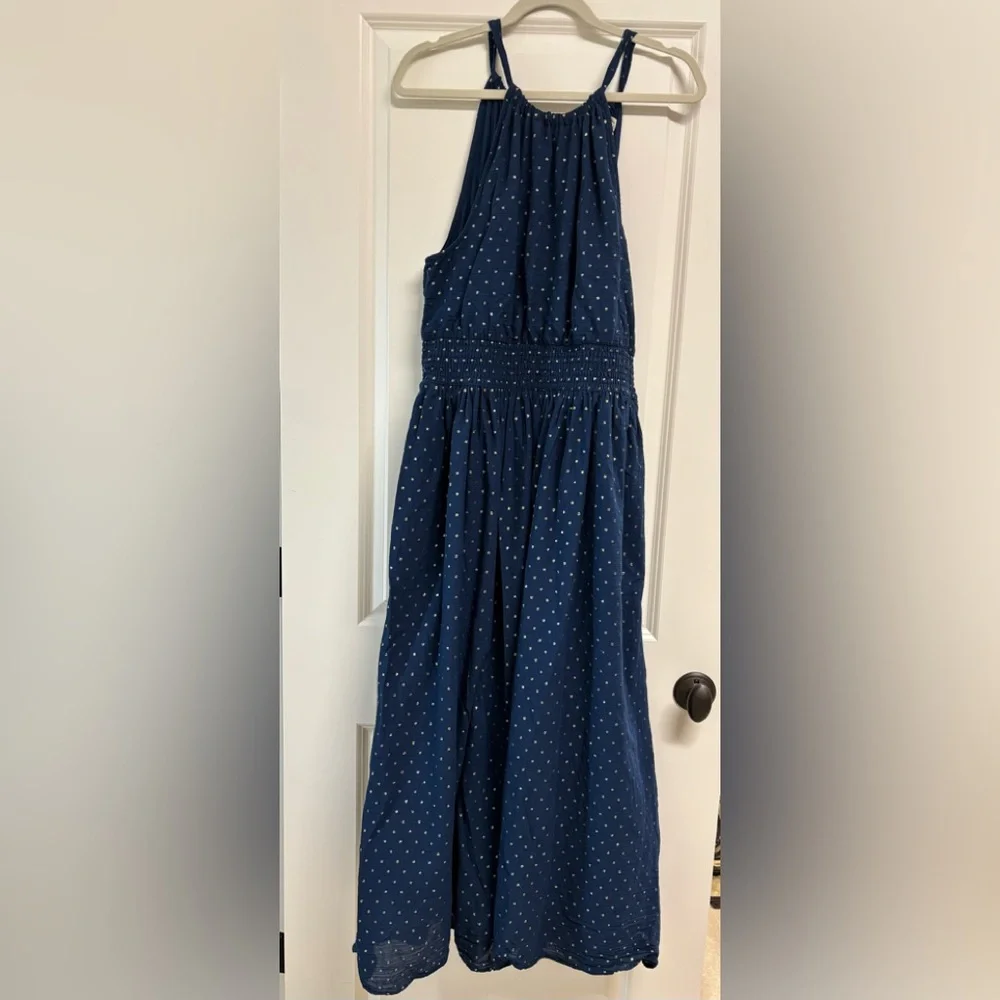 Boden navy maxi sundress 12R - Picture 1 of 5
